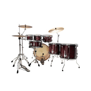 TAMA CL72RSP-GGP Superstar Classic Maple 7-Piece Drum Shell Kit, Gloss Garnet Lacebark Pine