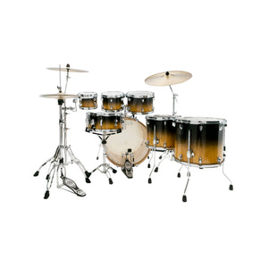 TAMA CL72RSP-GLP Superstar Classic Maple 7-Piece Drum Shell Kit, Gloss Lacebark Pine Fade