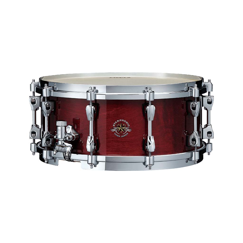 TAMA CMP146-GCR 14x6inch Starphonic Concert Snare Drum, Gloss Cherry Red