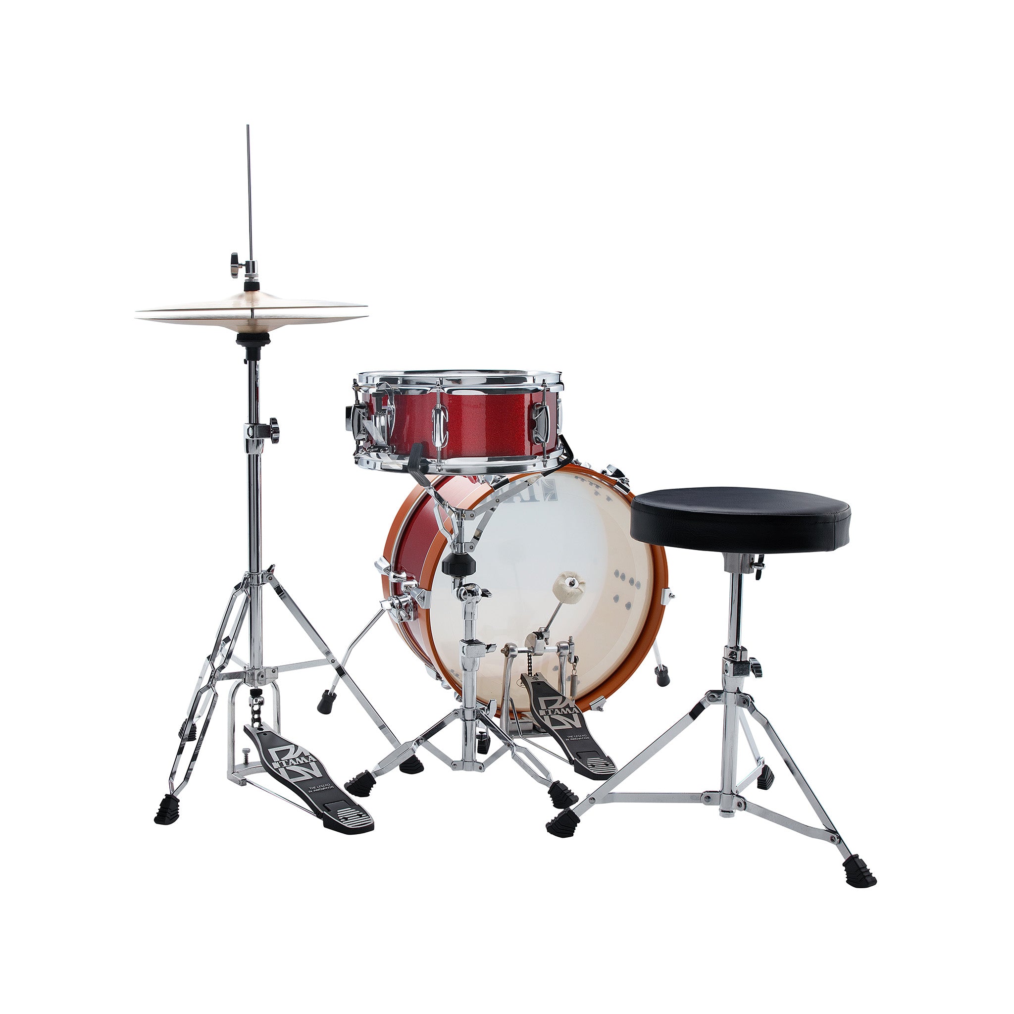 TAMA LJK28H4-CPM Club-JAM Mini Drum Kit 2-Piece w/Hardware, No