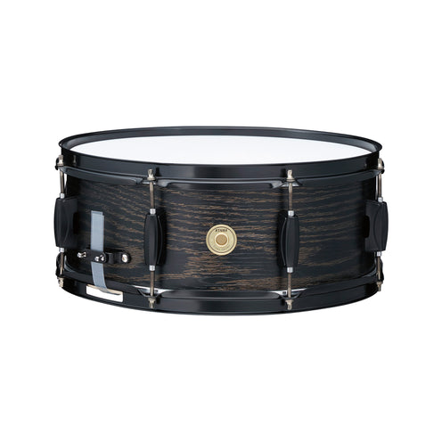 TAMA WP1455BK-BOW 14x5.5inch Woodworks Snare Drum, Black Oak Wrap