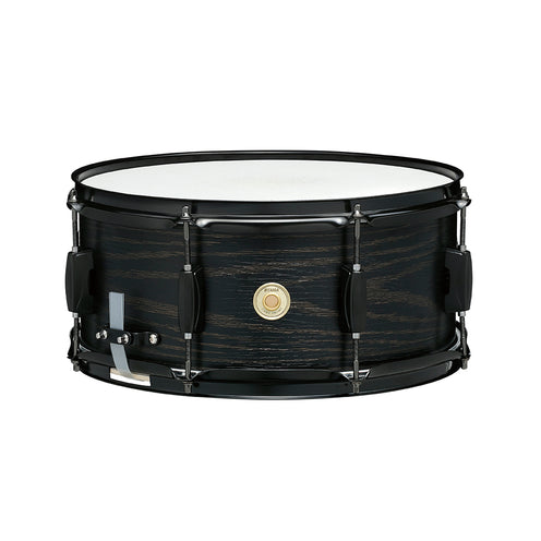 TAMA WP1465BK-BOW 14x6.5inch Woodworks Snare Drum, Black Oak Wrap