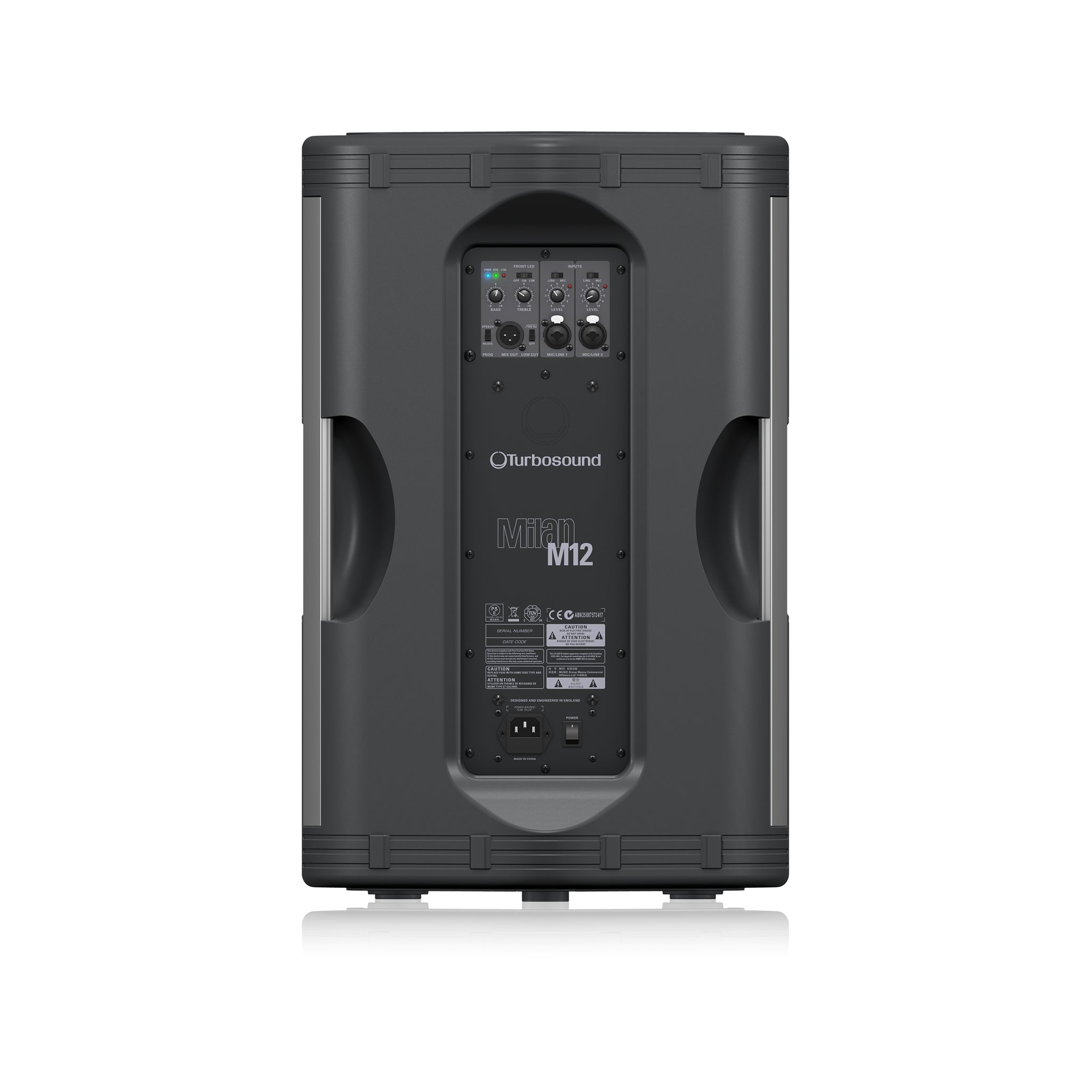 Turbosound Milan M12 1100W 12 inch Powered Speaker – Swee Lee