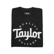 Taylor Men's Basic Black Logo T-Shirt