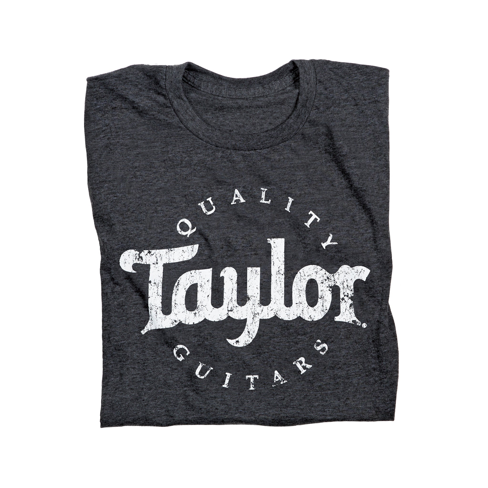 Taylor Men's Basic Black Aged Logo T-Shirt