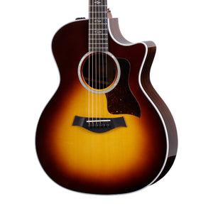 Taylor 414ce-R Grand Auditorium Acoustic Guitar w/Case, Tobacco Sunburst Top