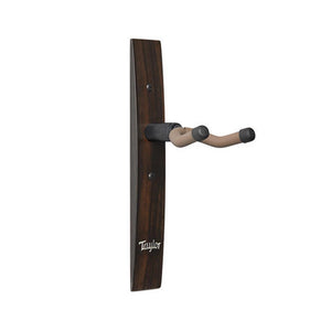 Taylor Exotic Wood Guitar Hanger, Ebony, Acrylic, Taylor Inlay