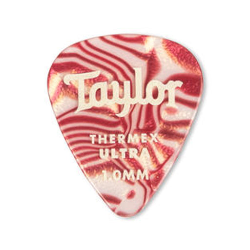 Taylor Thermex Ultra 351 Picks, 1.00mm Ruby Swirl, 6-Pack