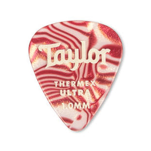 Taylor Thermex Ultra 351 Picks, 1.00mm Ruby Swirl, 6-Pack
