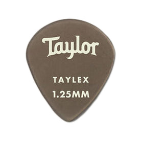 Taylor Taylex 651 Picks, 1.25mm, Smoke Grey, 6-Pack
