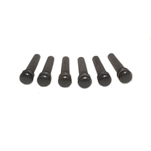 Taylor Bridge Pins, Crelicam Ebony, 6-Pack