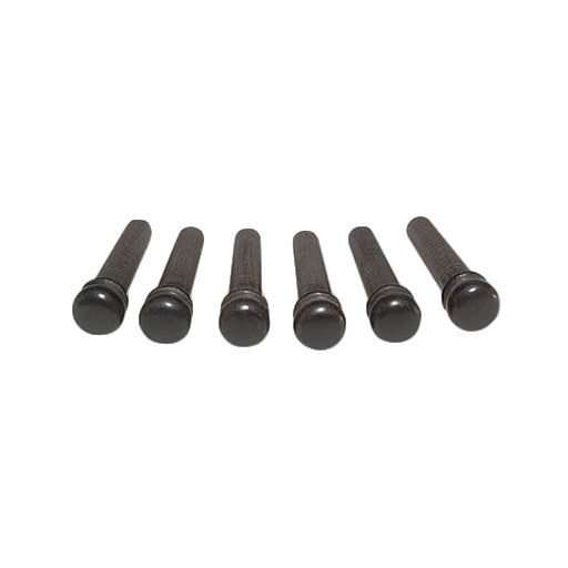 Taylor Bridge Pins, Black Plastic, 6-Pack
