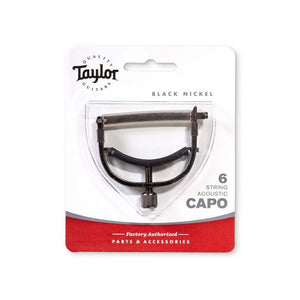 Taylor Capo, 6-String, Black Nickel