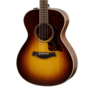 Taylor AD12e American Dream Grand Concert Acoustic Guitar, Tobacco Sunburst Top