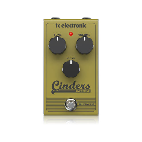 TC Electronic Cinders Overdrive Guitar Effects Pedal
