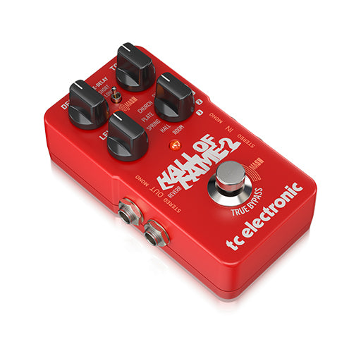 TC Electronic Hall of Fame 2 Reverb Guitar Effects Pedal – Swee