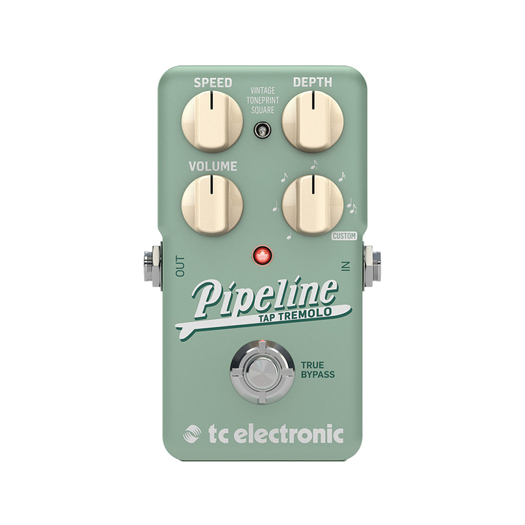 ギター TC Electronic Pipeline Tap Tremolo TC Electronic Pipeline Tap Tremolo Guitar Effects Pedal – Swee Lee