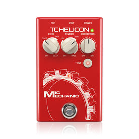 ギター TC HELICON MIC MECHANIC TC-Helicon Mic Mechanic 2 Vocal Effects Pedal – Swee Lee Singapore