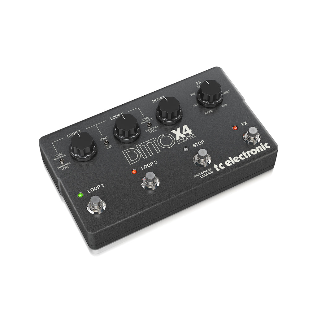 TC Electronic Ditto X4 Looper Guitar Effects Pedal – Swee Lee