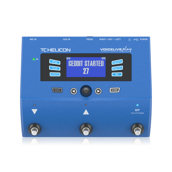 TC-Helicon VoiceLive Play Vocal Effects Pedal – Swee Lee