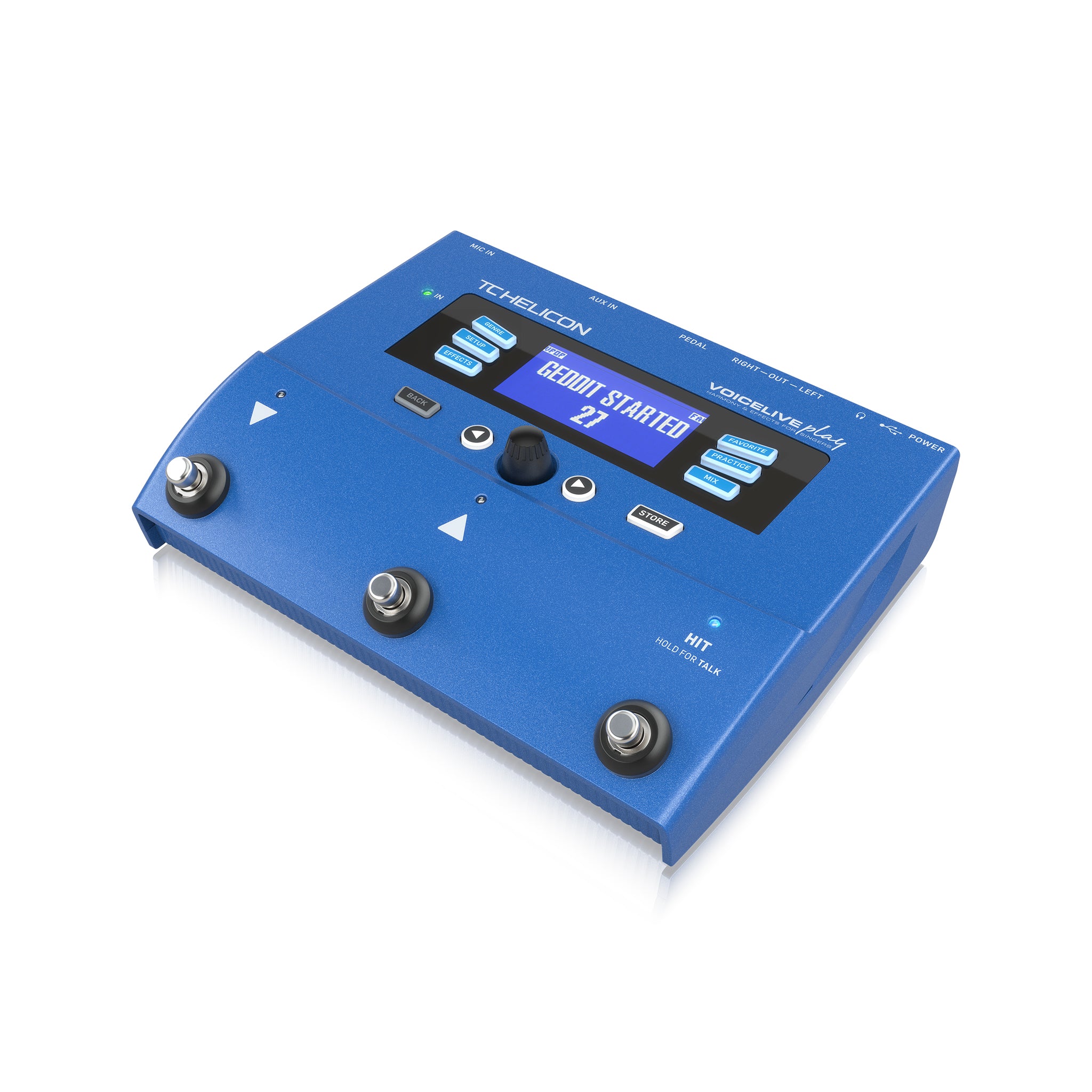 TC-Helicon VoiceLive Play Vocal Effects Pedal – Swee Lee
