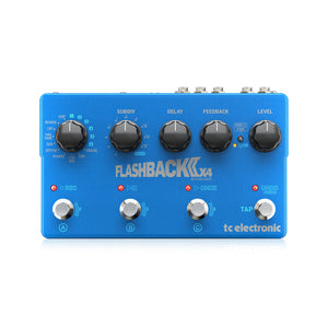 TC Electronic Flashback 2 X4 Delay Guitar Effects Pedal (DHS04)