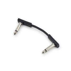 Rockboard by Warwick Flat Patch Cable, Black, 5cm