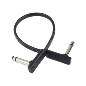 Rockboard by Warwick Flat Patch Cable, Black, 20Cm/7.87Inch