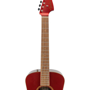 Fender California Malibu Classic Small-Bodied Acoustic Guitar, Hot Rod Red Metallic, CGFA18XXXX