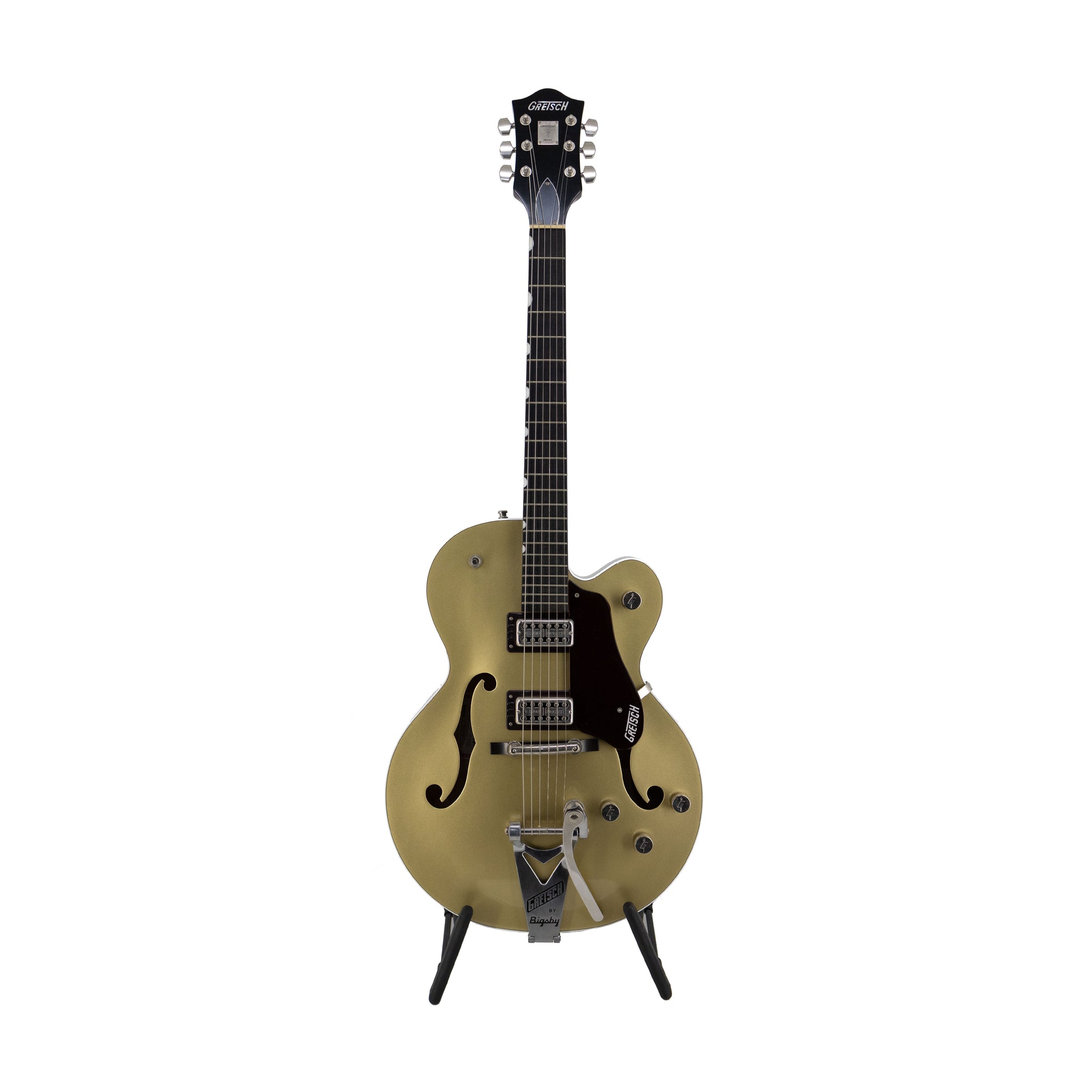 Gretsch G6118T-135 Ltd Ed 135th Anniversary w/Bigsby, Ebony FB, 2-Tone Casino Gold, JT1806XXXX